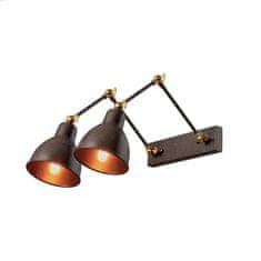 ACA ACA Lighting nástěnné svítidlo 2XE27 kov design rzi 39X30X36CM THALASSA EG168872WR