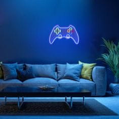 PAUL NEUHAUS LEUCHTEN DIREKT is JUST LIGHT LED nástěnné svítidlo vícebarevné motiv gamepad ovladače USB dekorace LD 85022-70