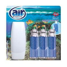 TOMIL Air Menline sprej osvěžovač 3x15ml Aqua world komplet