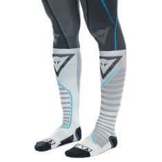 Dainese DRY LONG kompresní lehké podkolenky šedé/modré