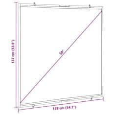 Vidaxl Projekční plátno na zeď 72" 1:1