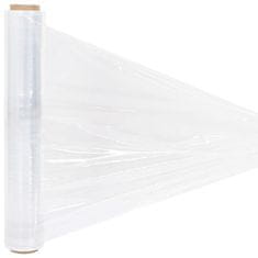 Vidaxl Stretch fólie 2 ks transparentní 17 μm 50 cm x 150 m