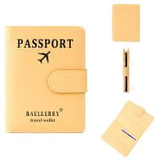 IZMAEL Travel WALLET Baellerry Easy-Růžová KP35604