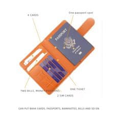 IZMAEL Travel WALLET Baellerry Easy-Růžová KP35604