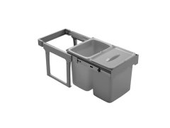 Sinks EK9098 EKKO EASY 40 Odpadkový koš - sorter, vestavný, výsuvný 2x16l