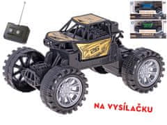 R/C auto buggy 16,5 cm jednoduchá funkce na baterie (zelená, modrá, zlatá)