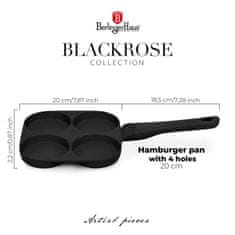 Berlingerhaus Pánev na lívance a hamburgery Matte Black Collection BH-7797