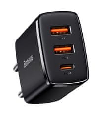 BASEUS CCXJ-E01 Compact Quick Nabíječka USB-C 30W Black