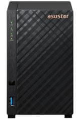 Asustor NAS AS1102TL 2x 3,5" SATA/ Realtek RTD1619B, Quad Core 1.7 GHz, 1GB, 1GbE x1, USB 2.0 x1, USB 3.2 Gen1 x1