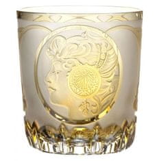 Caesar Crystal Sklenička Mucha, barva amber, objem 240 ml