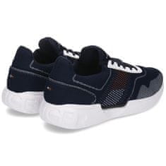 Tommy Hilfiger Boty tmavomodré 41 EU Corporate Underlay Runner