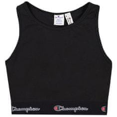 Champion Tričko černé XS Script Logo Waist Racer Back Sports