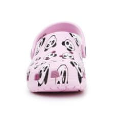 Crocs Dřeváky růžové 23 EU Classic Panda Print Clog JR