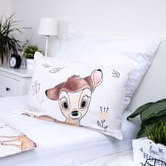 Jerry Fabrics  Povlečení do postýlky Bambi Beige baby 100x135, 40x60 cm