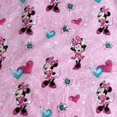 Jerry Fabrics  Povlečení do postýlky Minnie Flowers 02 baby 100x135, 40x60 cm