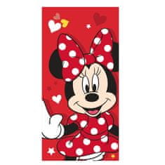 Jerry Fabrics  Osuška Minnie Red heart 70x140 cm