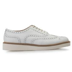 Clarks Boty bílé 36 EU Baille Brogue