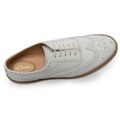 Clarks Boty bílé 36 EU Baille Brogue