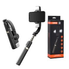 Techsuit Bluetooth tripod selfie tyč Q08d černá 133517