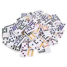 JOKOMISIADA Domino Mexican Train v kovovém kufříku - společenská hra