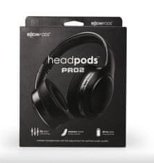 BOOMPODS  Headpods Pro2 bezdrátová sluchátka černá