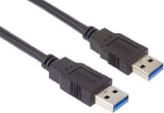 HADEX Kabel USB-A / USB-A 3.0, délka 1,5m, kabel 6mm