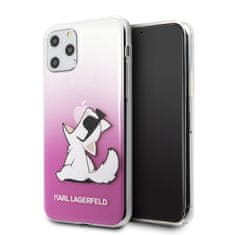 Karl Lagerfeld Kryt Karl Lagerfeld KLHCN58CFNRCPI iPhone 11 Pro hardcase pink Choupette Fun