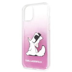 Karl Lagerfeld Kryt Karl Lagerfeld KLHCN58CFNRCPI iPhone 11 Pro hardcase pink Choupette Fun