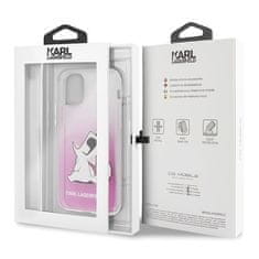 Karl Lagerfeld Kryt Karl Lagerfeld KLHCN58CFNRCPI iPhone 11 Pro hardcase pink Choupette Fun