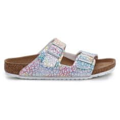 Birkenstock Arizona Kids Flashy Hologram Silver Žabky velikost 29