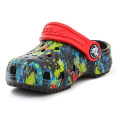 Crocs Dětský dřevák Classic Tie Dye Graphic velikost 22