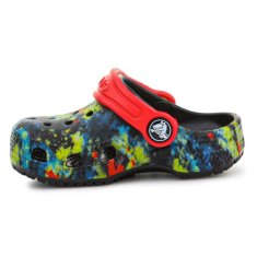 Crocs Dětský dřevák Classic Tie Dye Graphic velikost 22