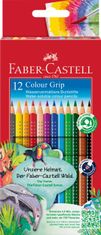 Faber-Castell Pastelky akvarelové Colour Grip 12 barevné set