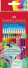 Faber-Castell Pastelky akvarelové Colour Grip 24 barevné set