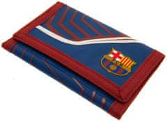 CurePink Otevírací peněženka FC Barcelona: Velký barevný klubový znak (12 x 8 cm)