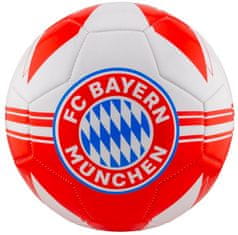 CurePink Fotbalový míč FC Bayern Munich|Bayern Mnichov: Logo (velikost 5)