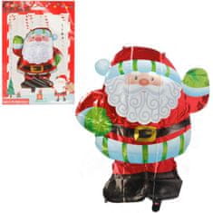 shumee NAFUKOVACÍ POSTAVIČKA SANTA CLAUS 60 CM - VÁNOČNÍ DEKORACE