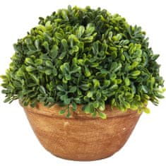 shumee Umělý buxus v keramickém květináči 20 cm - zelený