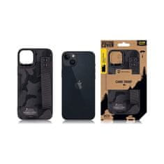 Tactical Camo Troop Drag Strap Kryt pro Apple iPhone 14 Plus černý, 8596311194702