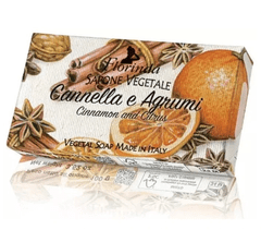 Spuma di Sciampagna Florinda tuhé mýdlo na ruce Cinnamon and citrus 100g