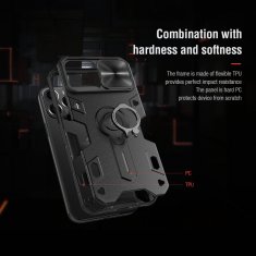 Nillkin  CamShield Armor TPU+PC pro Iphone 13 Pro Max černý