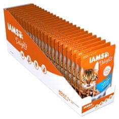 IAMS Kapsička Delights Adult tuňák a sleď v želé 85g