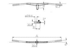 STINGcomponents řidítka ST-212