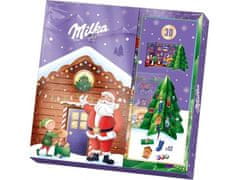 Adventní kalendář 3D Milka, 163g