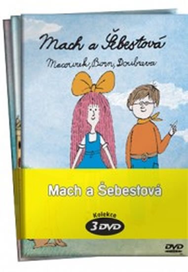 Emília Hubočanová: Mach a Šebestová - kolekce 3 DVD