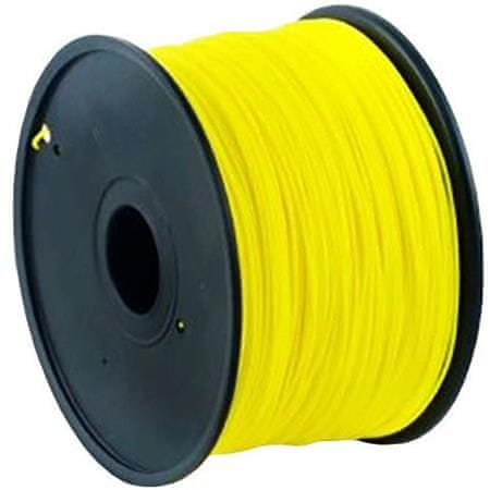 Gembird Tisková struna (filament) ABS, 1,75mm, 1kg, žlutá