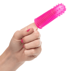 CalExotics Návleky na prst Intimate Play Finger Tingler Pink - Růžová