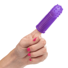 California Exotics Návleky na prst Intimate Play Finger Tingler Pink - Fialová