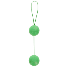 Venušiny kuličky FUCK GREEN Sphere Balls růžové - Zelená