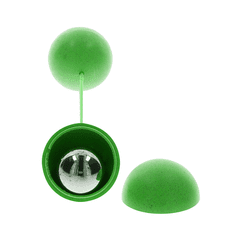 Venušiny kuličky FUCK GREEN Sphere Balls růžové - Zelená